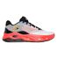 Mens Stability Mesh High Top Trainers White Orange Skechers-1