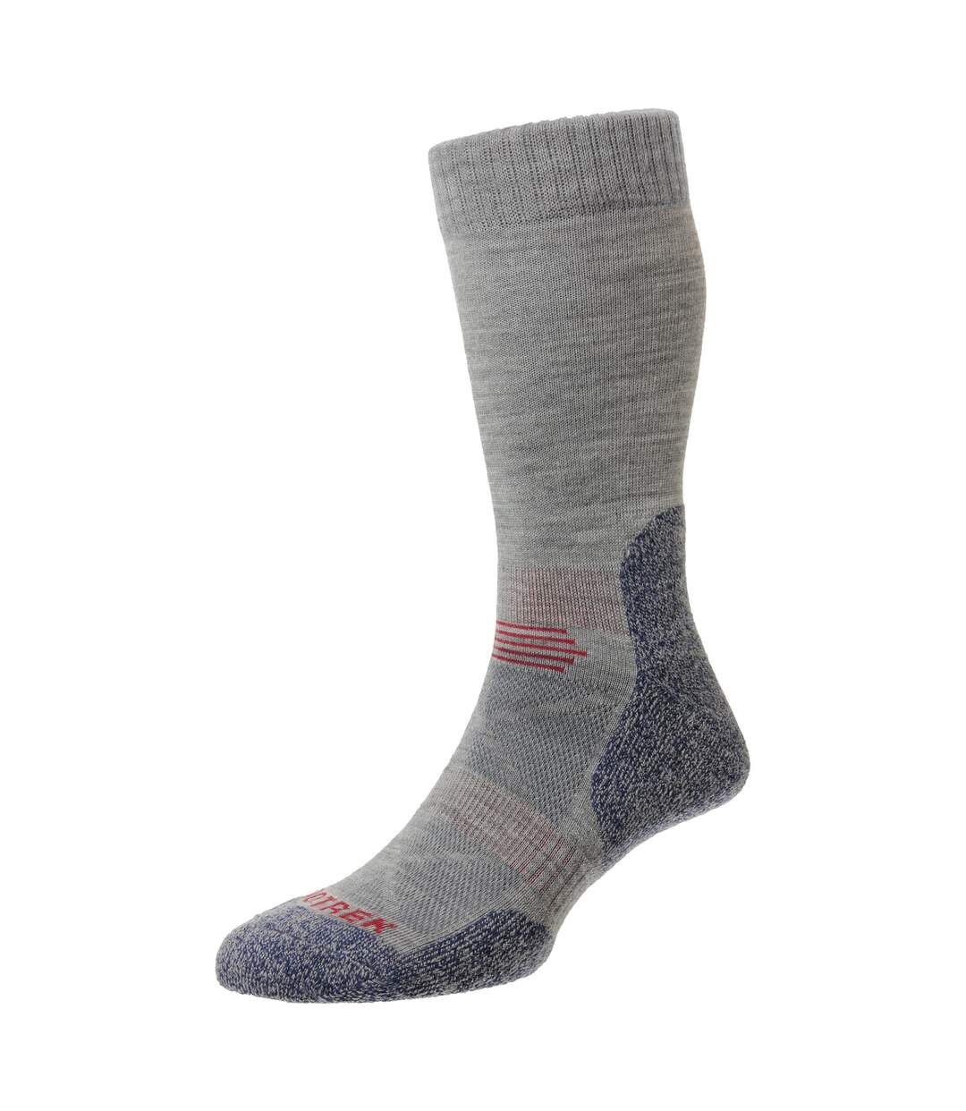 HJ Hall - Chaussettes Trekking Homme Laine Rembourrées Pointe Lisse-2
