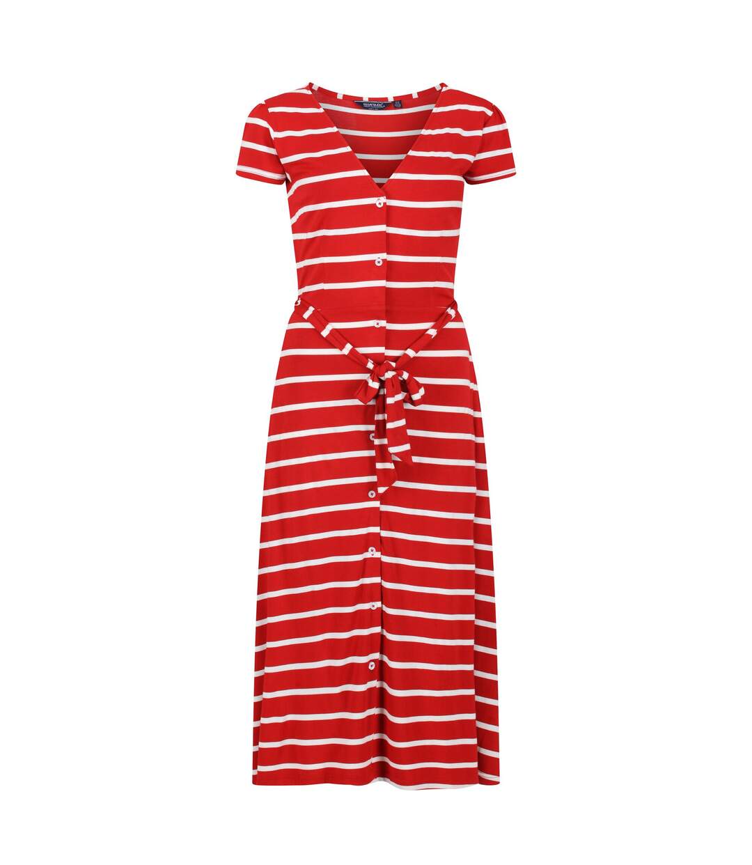 Robe chemisier maisyn femme rouge / blanc Regatta-1