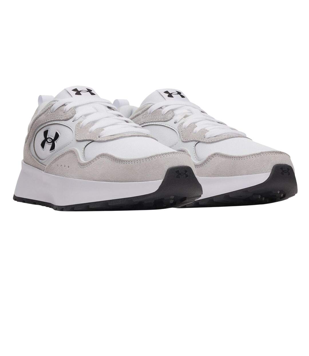 Baskets Homme Gris Blanc Under Armour-4