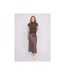 Jupe longue satin motif pois XORIL - Dona X Lisa-4