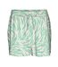 Short Beige/Vert à Motifs Femme Vero Moda Easy Joy - L