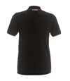 Kustom Kit - Polo à manches courtes et coupe cintrée - Homme (Noir/Rouge) - UTRW3912