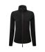 Veste polaire artisan femme noir / marron Premier-1