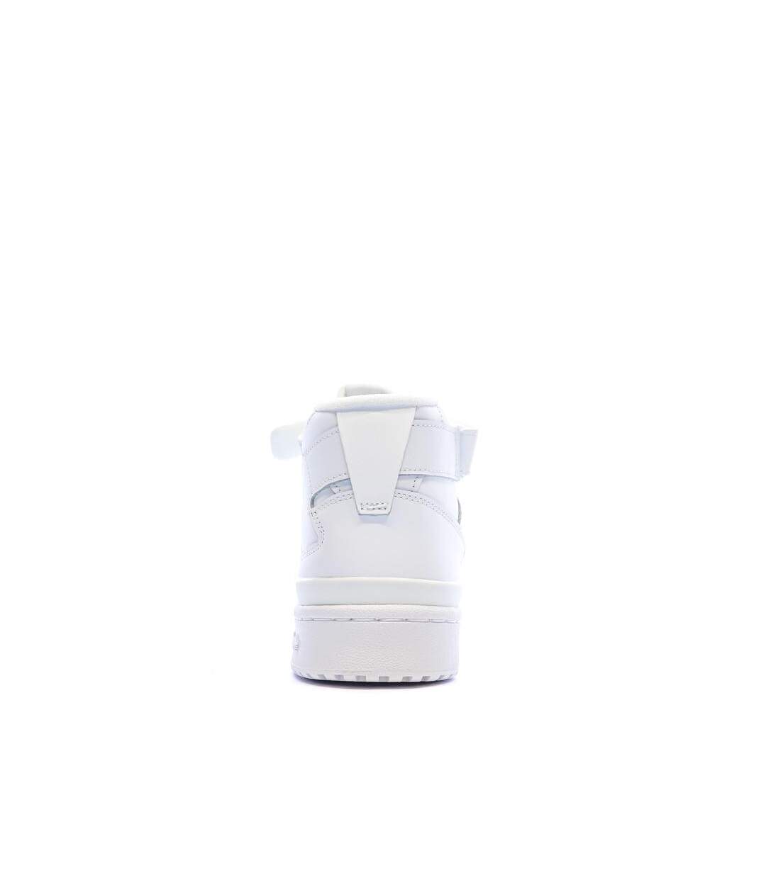Baskets blanches homme adidas forum mid-3