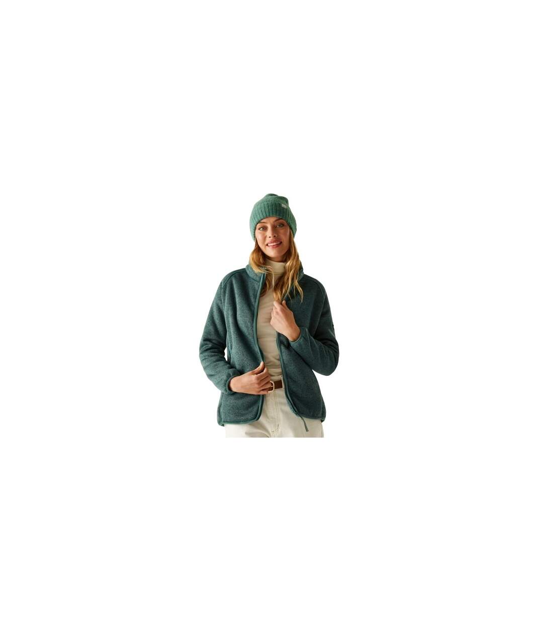 Veste Polaire Mellrey Femme Vert Sombre Regatta-1