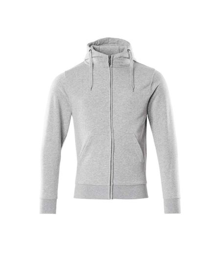 Mens Crossover Gimont Full Zip Hoodie Grey Flecked Mascot