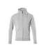 Mens Crossover Gimont Full Zip Hoodie Grey Flecked Mascot-1