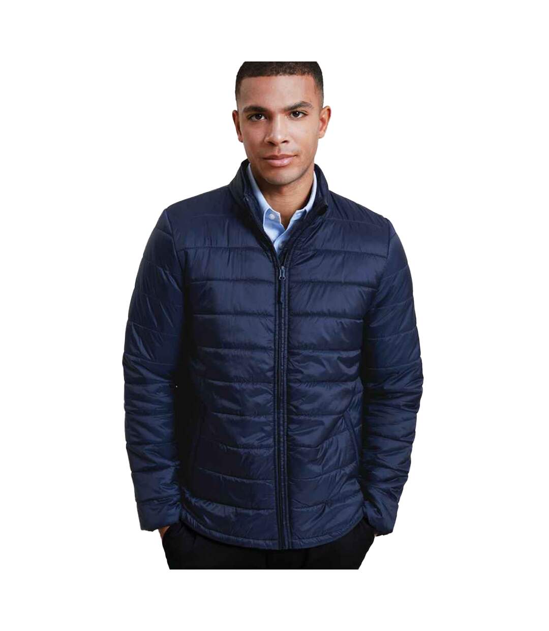 Doudoune matelassée recyclight homme bleu marine Premier Premier