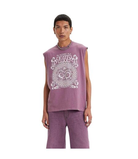 Débardeur Pride Motif/style Imprimé Graphique Homme Violet Levis