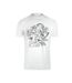 T-shirt Motif/style Tigre Homme Blanc Cavalli Class-1