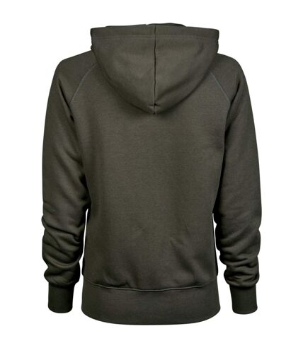 Tee Jays Womens/Ladies Full Zip Hooded Sweatshirt (Deep Green) - UTBC3320