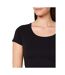 T-shirt Claire Femmes Noir Stedman-3