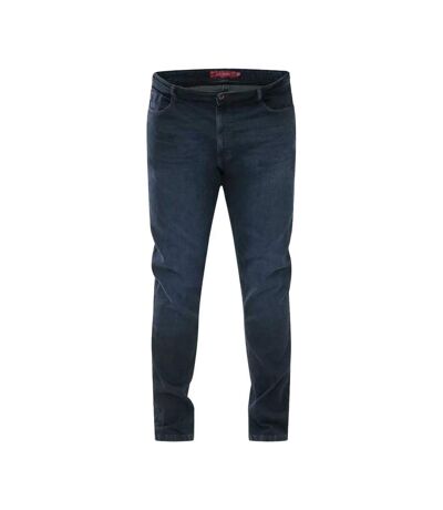 Mens daniel tapered leg kingsize jeans blue black D555