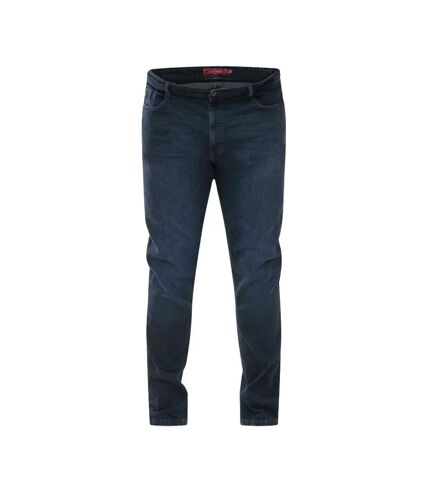 Mens daniel tapered leg kingsize jeans blue black D555