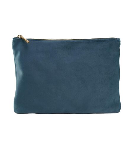 Sac À Accessoires 12 Cm X 17 Cm Topaze Bleue Bagbase