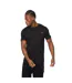 Mens Portville Everyday T-shirt Black Crosshatch-2