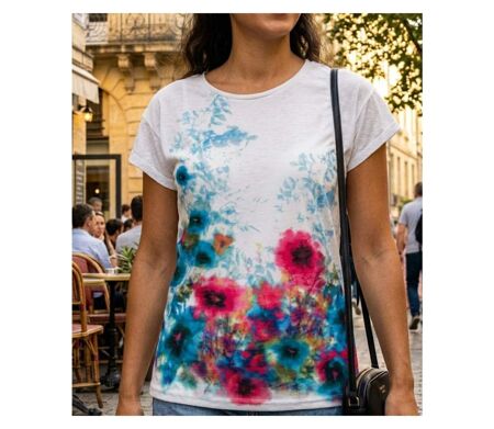 Tee-shirt col bateau DRISSA1