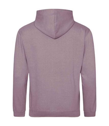 Sweat à capuche college adulte vieux violet Awdis