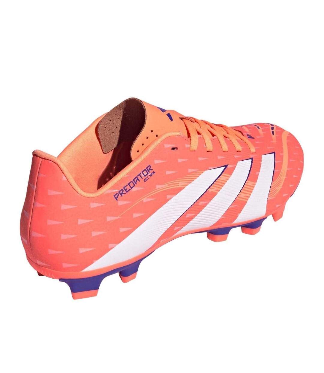 Chaussures De Foot Pour Terrain Ferme Predator Club Homme Orange Blanc Adidas-2