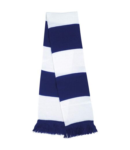 Team winter scarf one size royal blue/white Result Winter Essentials