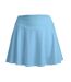 Womens/ladies Fitness Skort Dusky Blue Spiro-1