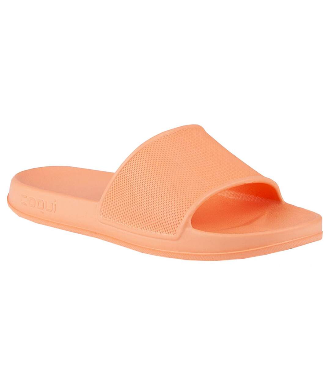 Womens/ladies Tora Sliders Orange Coqui-1