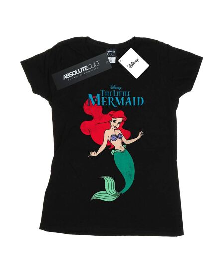 Disney - T-shirt THE LITTLE MERMAID LINE ARIEL - Femme (Noir) - UTBI15892
