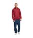 Sweat À Capuche Homme Bordeaux Build Your Brand-1