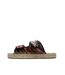 Sandales noires/oranges femme pare gabia batista-1