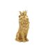 Statue Roi Lion Shant 74cm Or-1