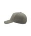 Casquette avec fermoir en scratch liberty five mixte gris clair Atlantis