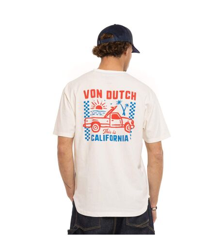 T-shirt homme comfort fit col rond en jersey Trucker Vondutch