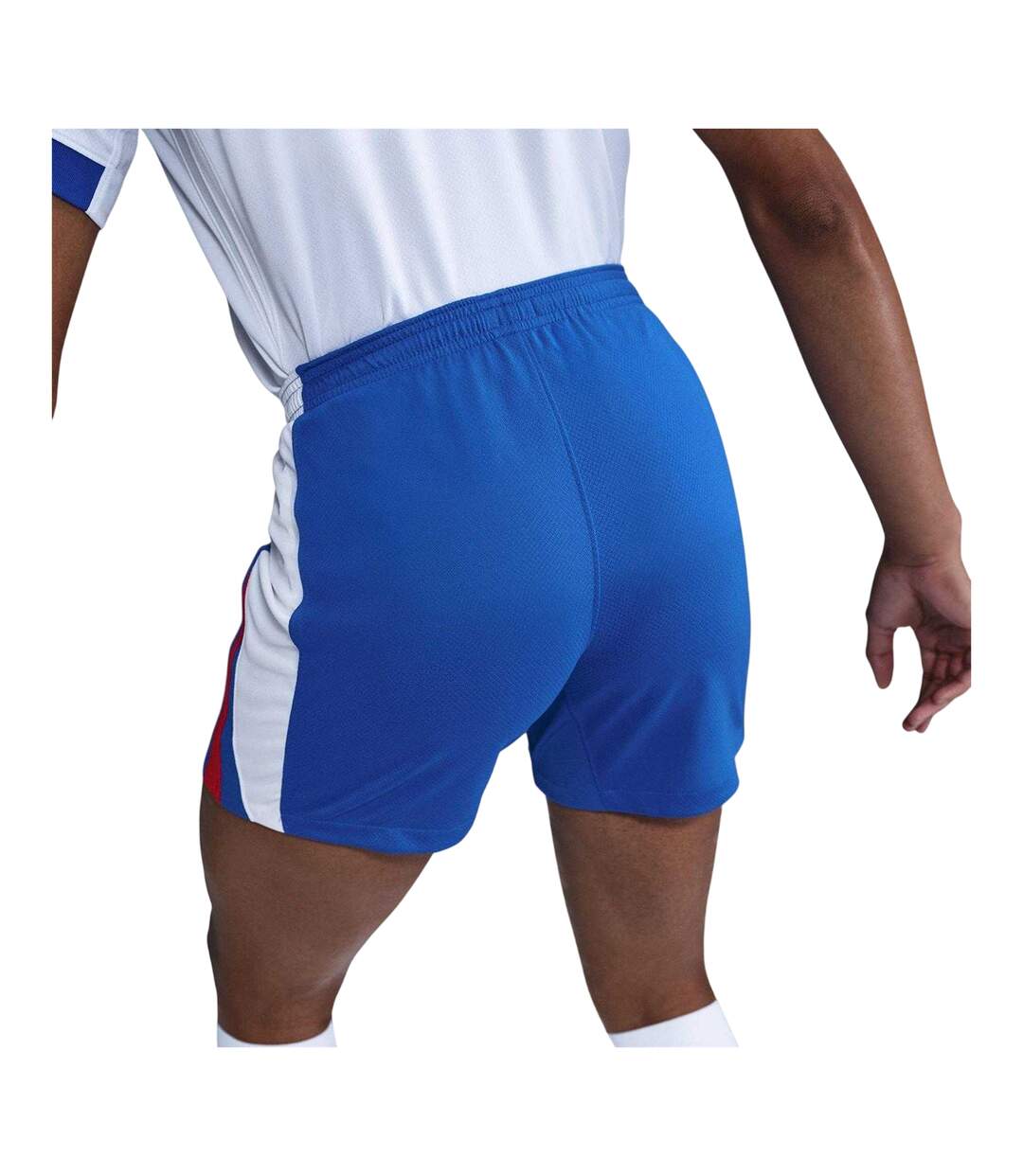 Short Femme Bleu Blanc Nike-4