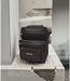 Sacoche pour homme - Multi-poches - Pochette textile - Noir-3