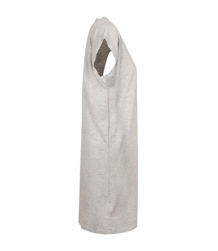 Build Your Brand Womens/Ladies Casual Dress (Grey Heather) - UTRW7840