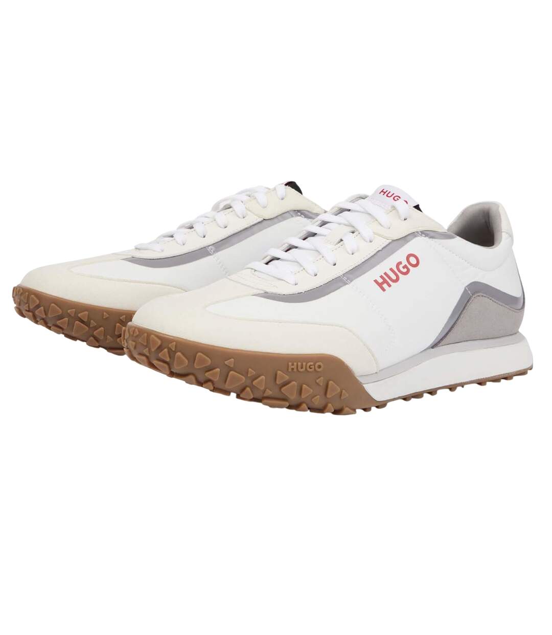 Womens/ladies Casey Running Trainers White Hugo-4