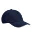 Casquette De Baseball Earthaware Classic Bleu Marine Français Blanc Beechfield-1