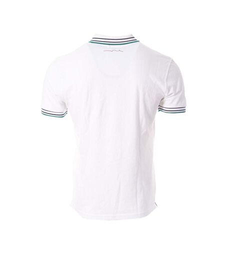 Polo blanc homme teddy smith pasian 11306339d - l