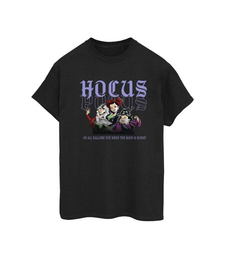 Disney - T-shirt HOCUS POCUS HALLOWS EVE - Femme (Noir) - UTBI20247