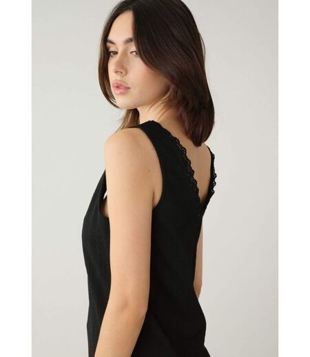 Débardeur en maille jacquard pour femme IJANE