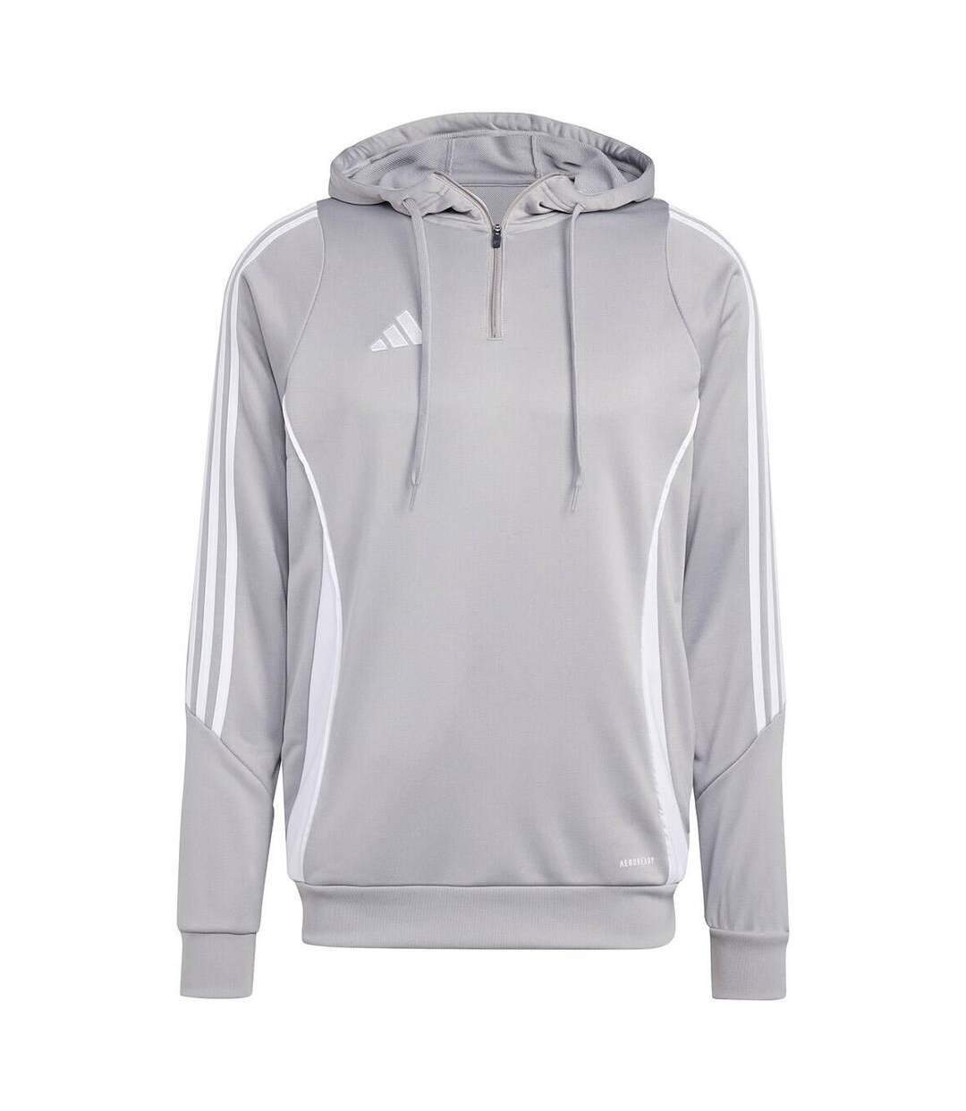 Sweat À Capuche Tiro Homme Gris Adidas-2