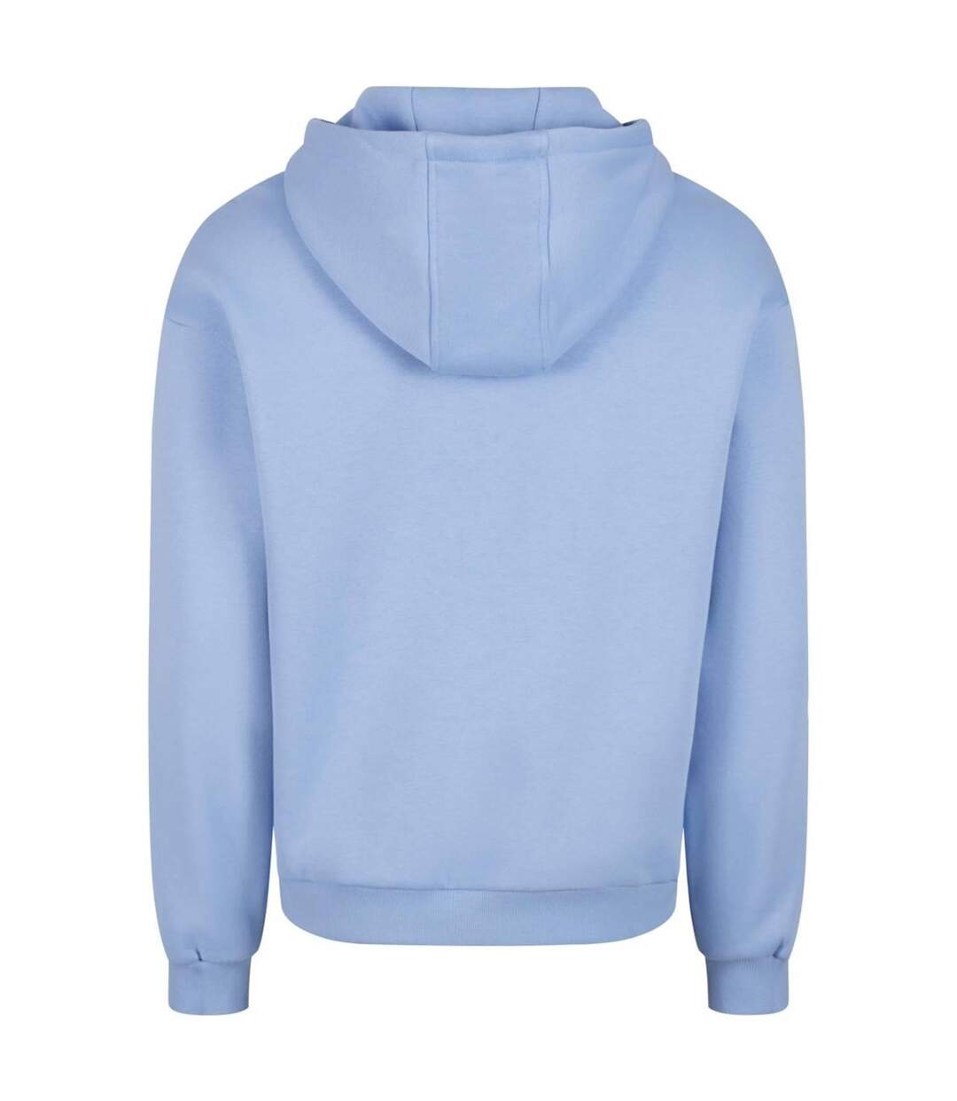 Sweat À Capuche Adulte Bleu Poudre Build Your Brand-2