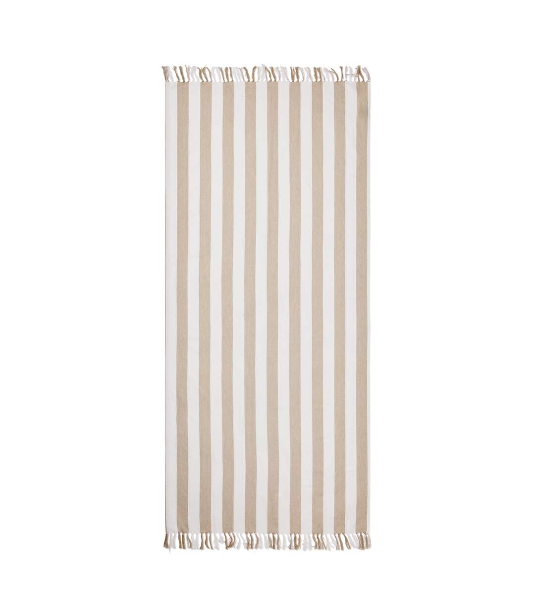 Ornos hammam recycled cotton towel beige/white Vinga-2