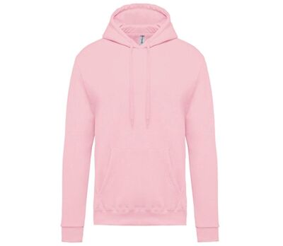 Sweat-shirt à capuche - Unisexe - K476 - rose pâle