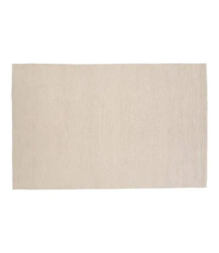 Tapis Tressé en Laine Marta 160x230cm Naturel