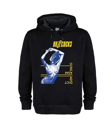Unisex Adult Buzzcocks Orgasmatic Hoodie Black Amplified