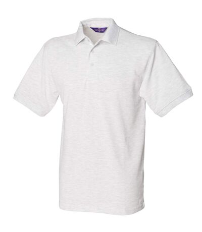 Henbury Mens Short Sleeved 65/35 Pique Polo Shirt (Ash) - UTRW625