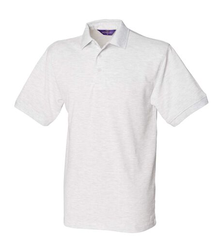 Henbury Mens Short Sleeved 65/35 Pique Polo Shirt (Ash) - UTRW625