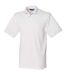 Henbury Mens Short Sleeved 65/35 Pique Polo Shirt (Ash)